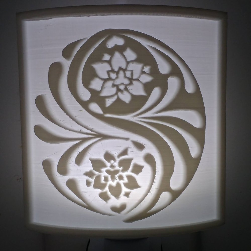 Night light wall-plugin | Ying Yang